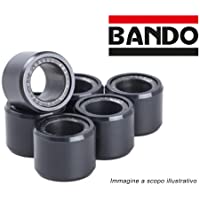Bando G72001501106 Kit 6 rodillos 20 x 15 11 g Compatible con Moto Honda 125 SH i 2005-2011 PES PS i 125 2006-2010
